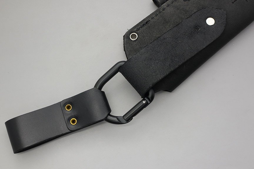 Casstrom No 3 Sheath Dangler with Black Leather Loop and Black