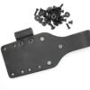 #1 Leather Backer WITH Firesteel Loop, BLACK | Fits AK 5.5 / 6.5 / 8 Sheaths