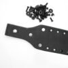 #2 Leather Backer WITHOUT Loop, BLACK | Fits AK 3 / 3.5 / 4.5 Sheaths