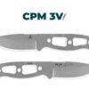 Architect® AK 3.5 Blade Only - Uncoated CPM-3V Steel - High Saber Grind