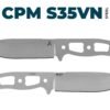 Architect® AK 5.5 Blade Only - Uncoated S35VN Steel - High Saber Grind