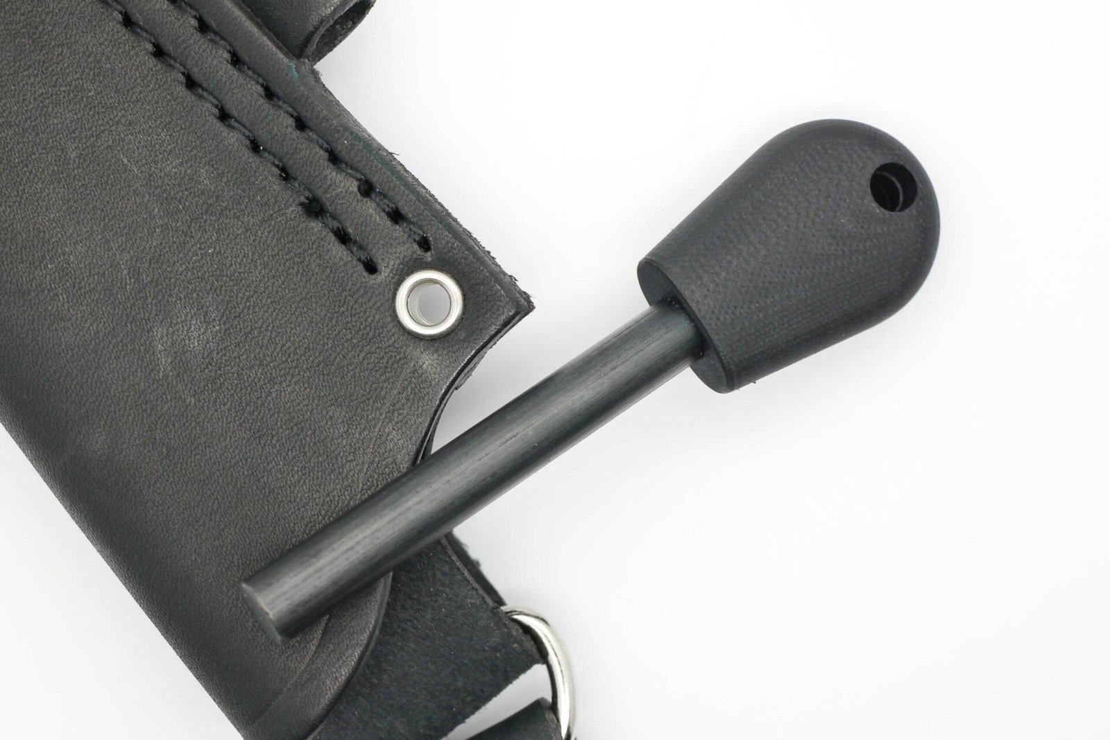 AK Firesteel Ferrocerium Rod - Black G10 Handle