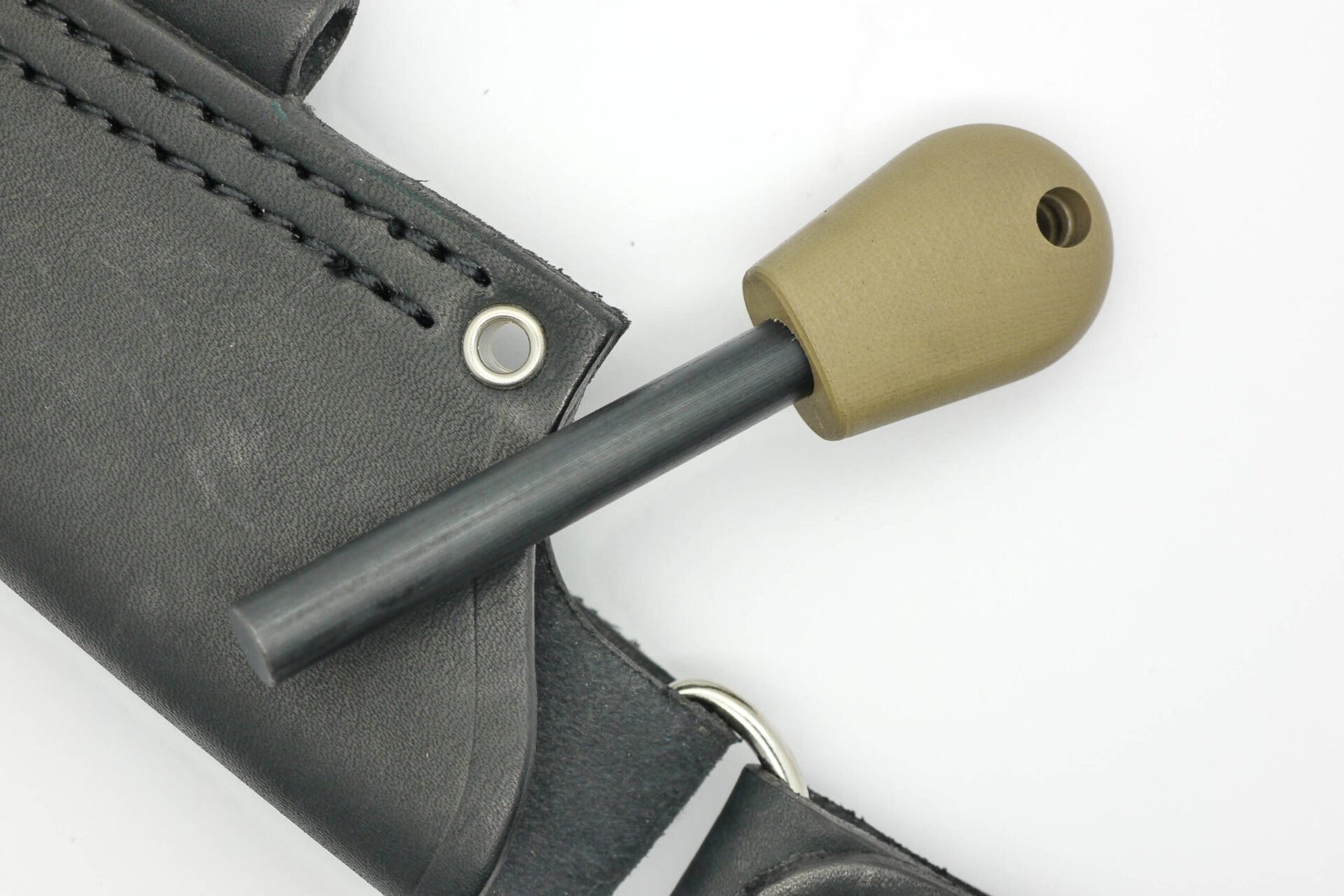 AK Firesteel Ferrocerium Rod - Coyote Brown G10 Handle