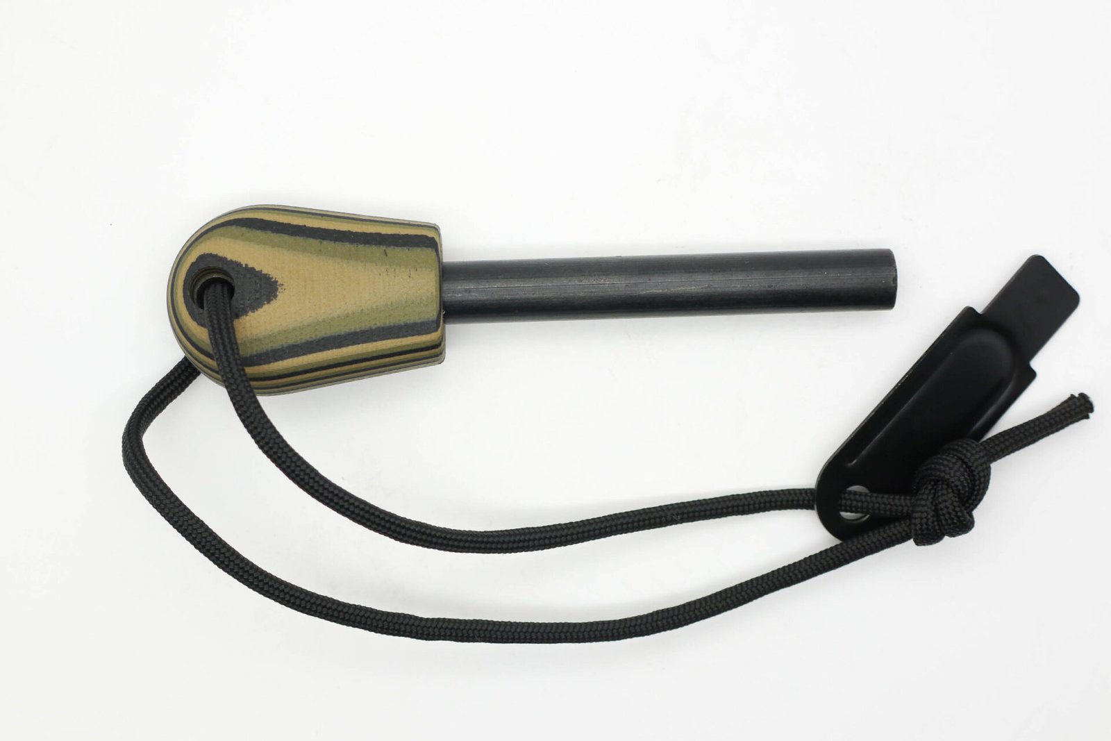 AK Firesteel Ferrocerium Rod - Mil Spec Camo G10 Handle