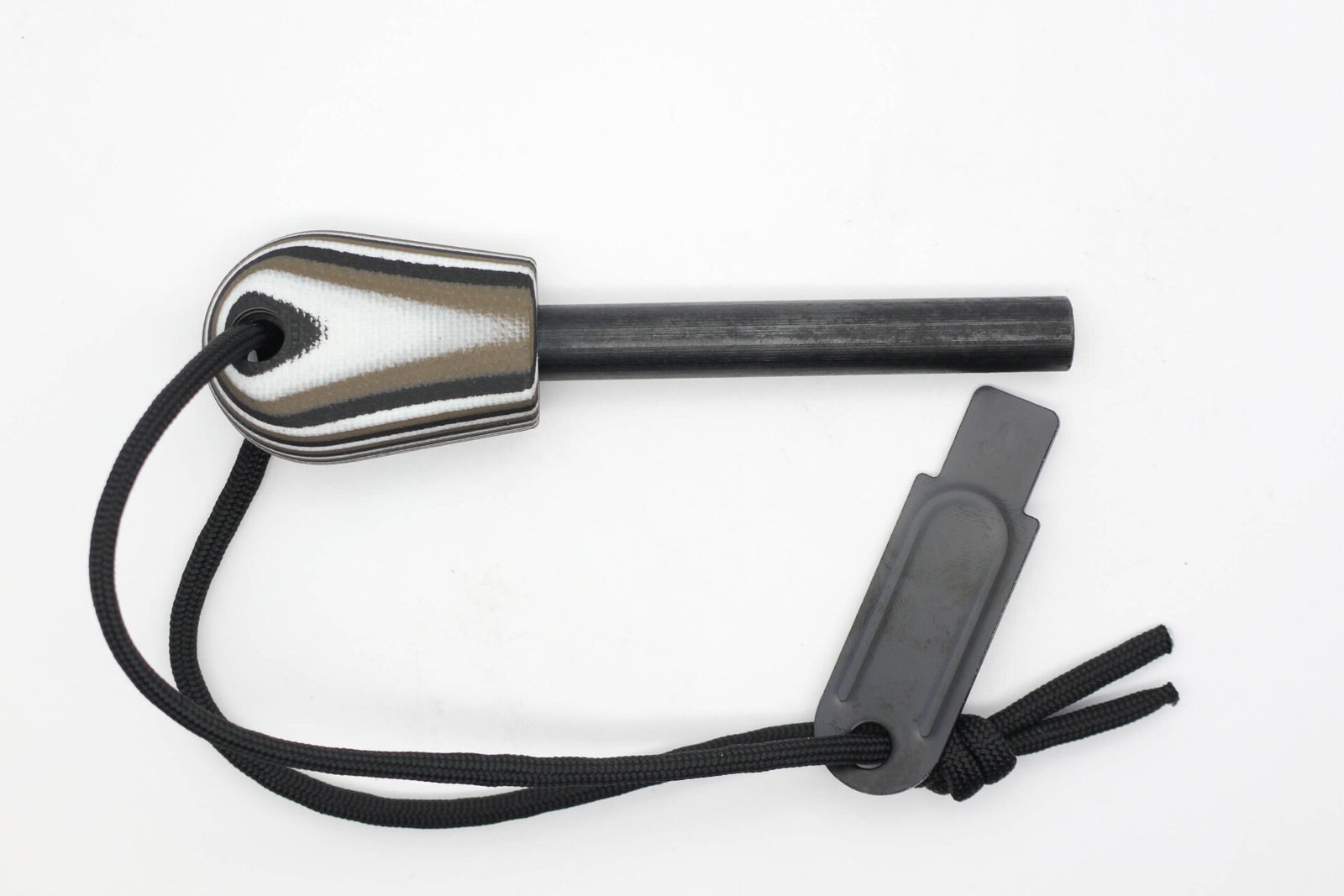 AK Firesteel Ferrocerium Rod - Winter Forest G10 Handle