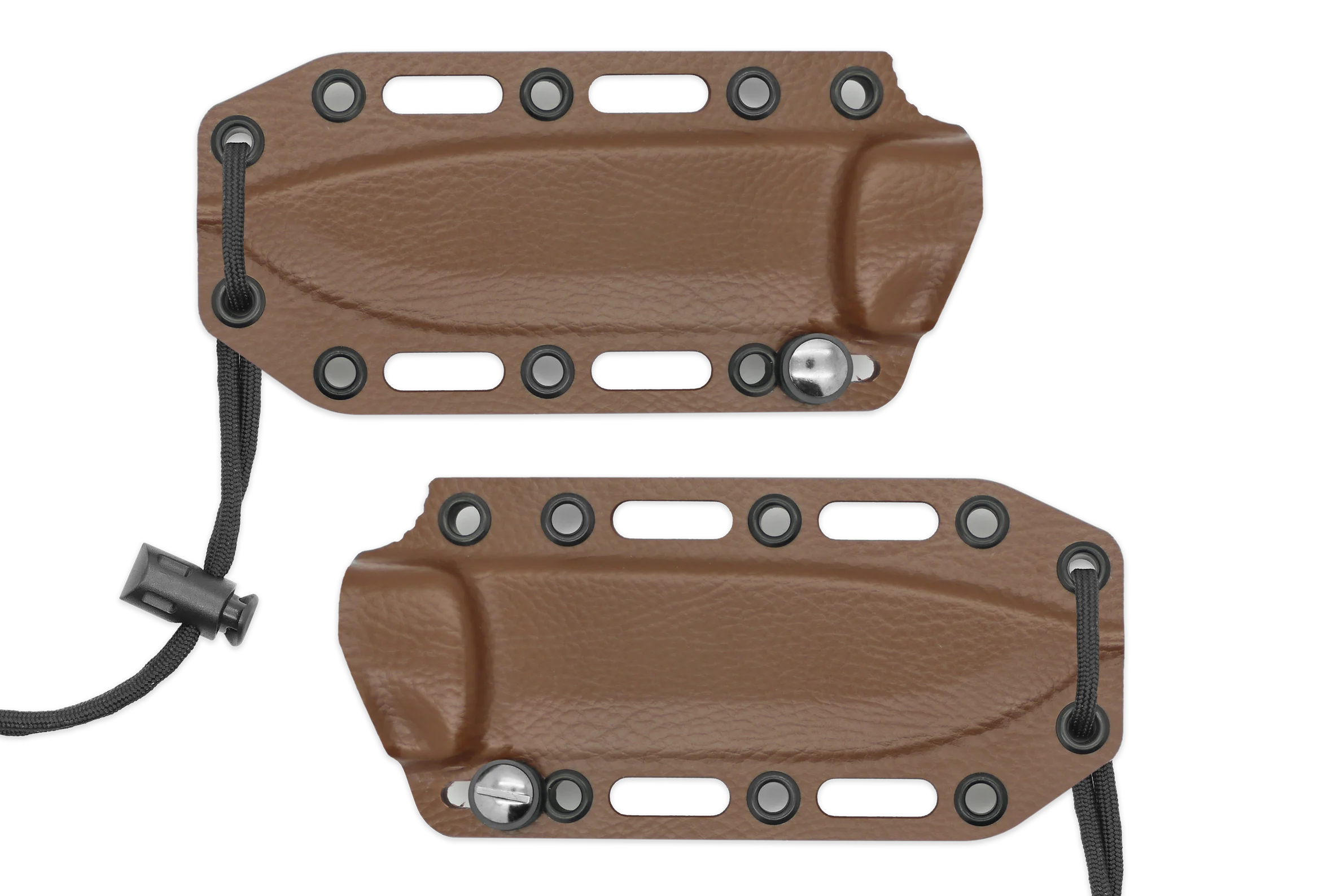 AK 4.5 Kydex Sheath w/ Slide Lock, Brown Leather Print