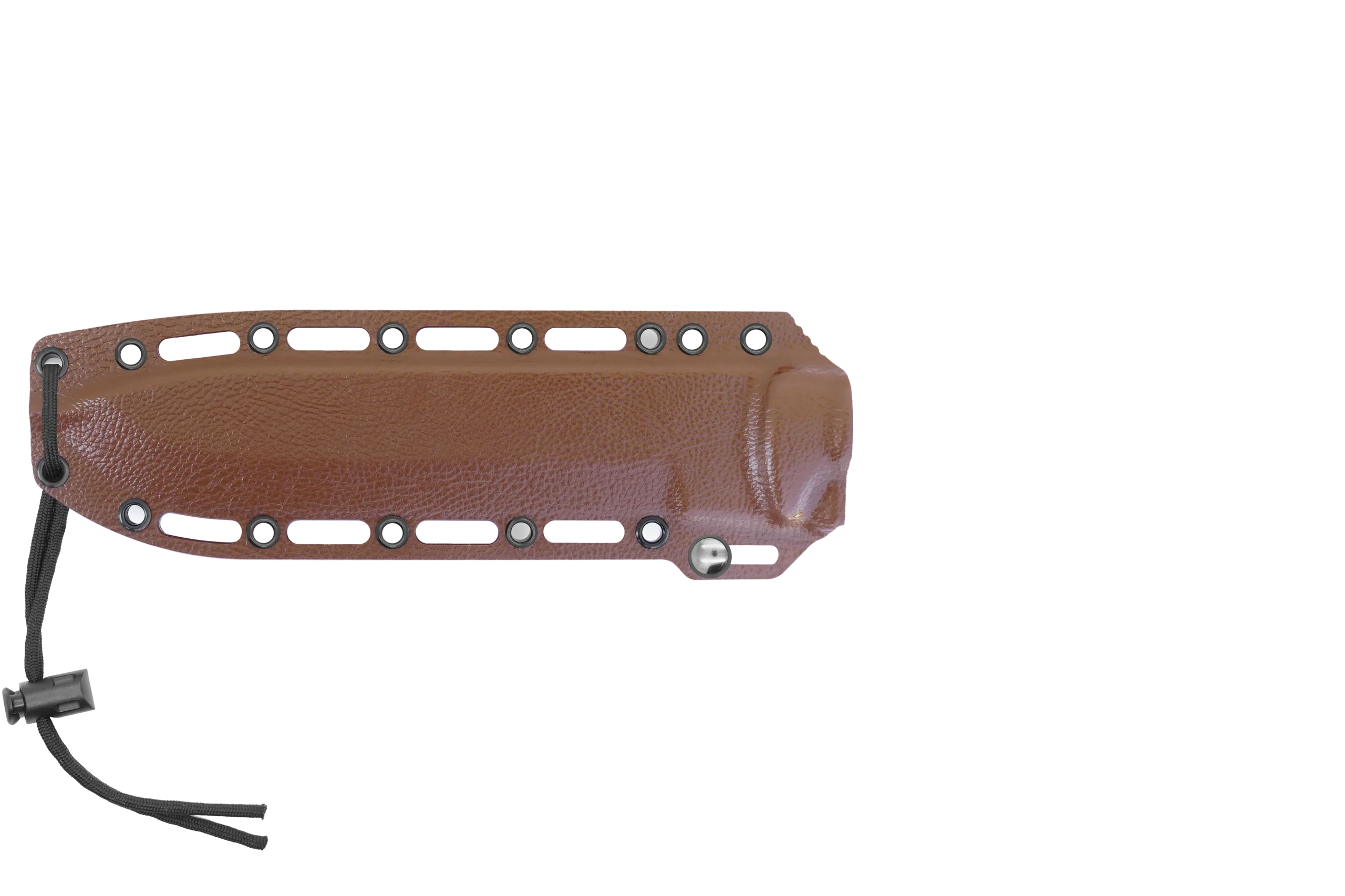 AK 8 Kydex Sheath w/ Slide Lock, Brown Leather Print