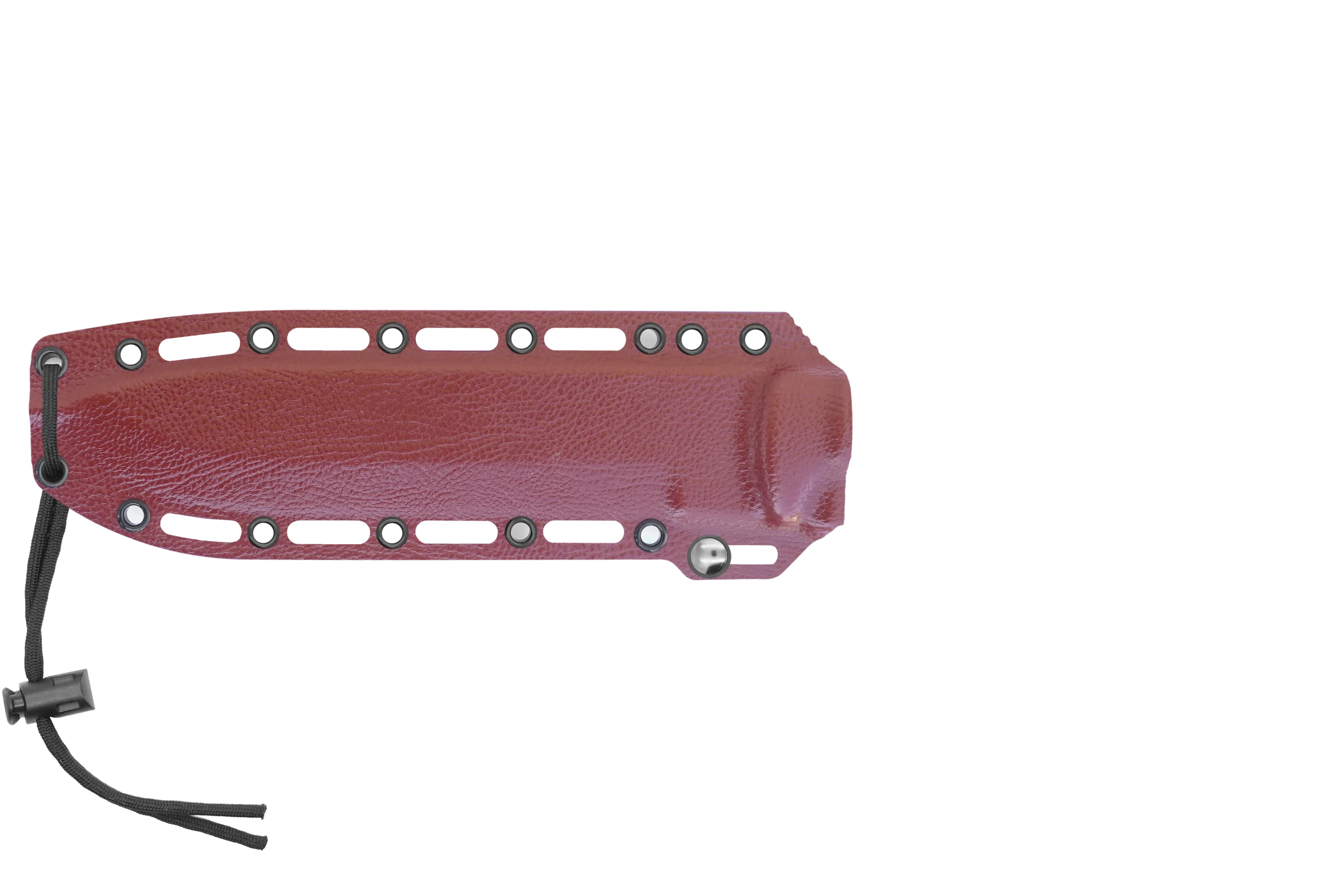 AK 8 Kydex Sheath w/ Slide Lock, Red Leather Print