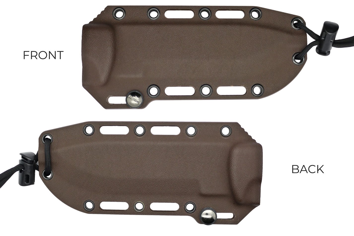 AK 5.5 Kydex Sheath w/ Slide Lock, Chocolate