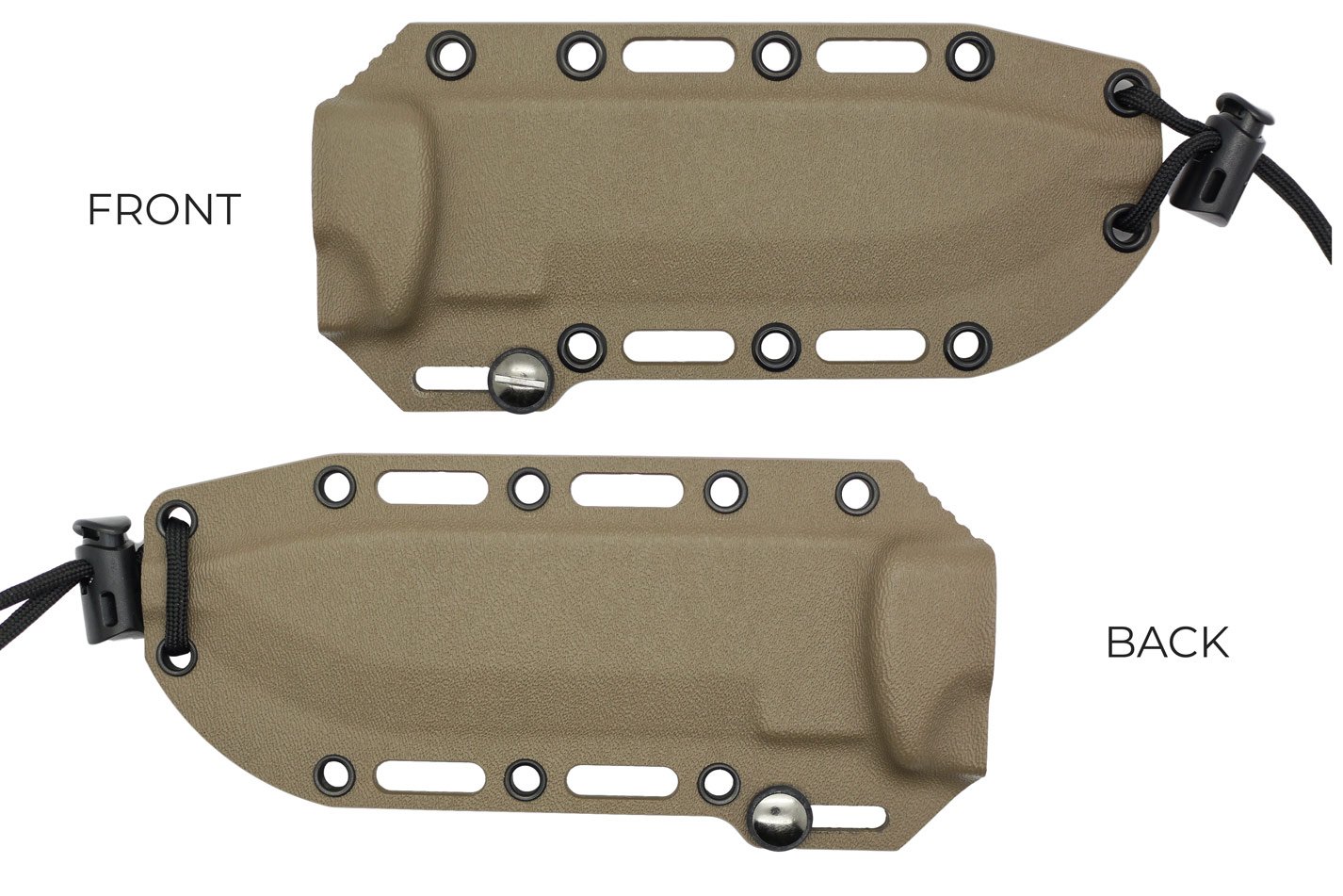 AK 5.5 Kydex Sheath w/ Slide Lock, Flat Dark Earth - Spring