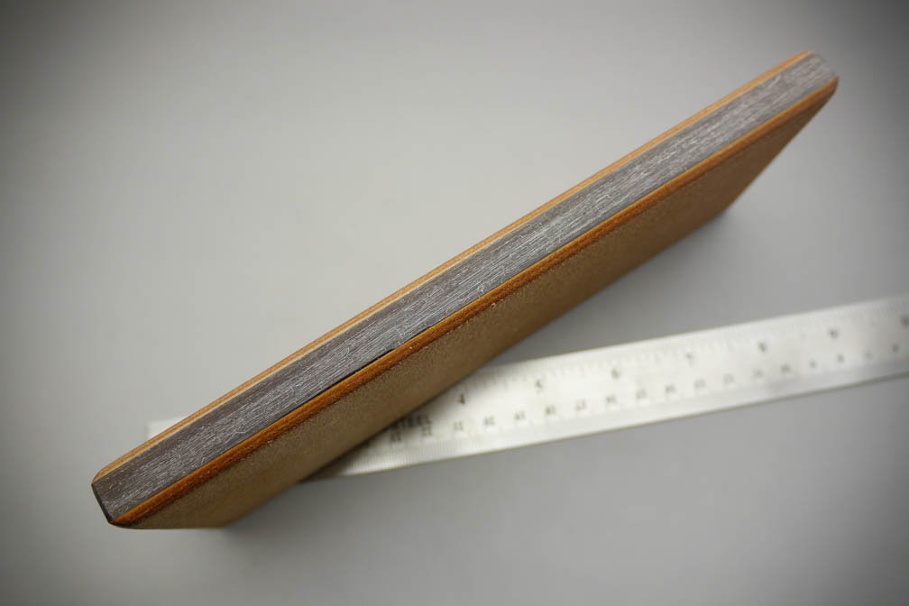 Brommeland Gunleather: 8-B Half Smooth Bench Strop - Bare