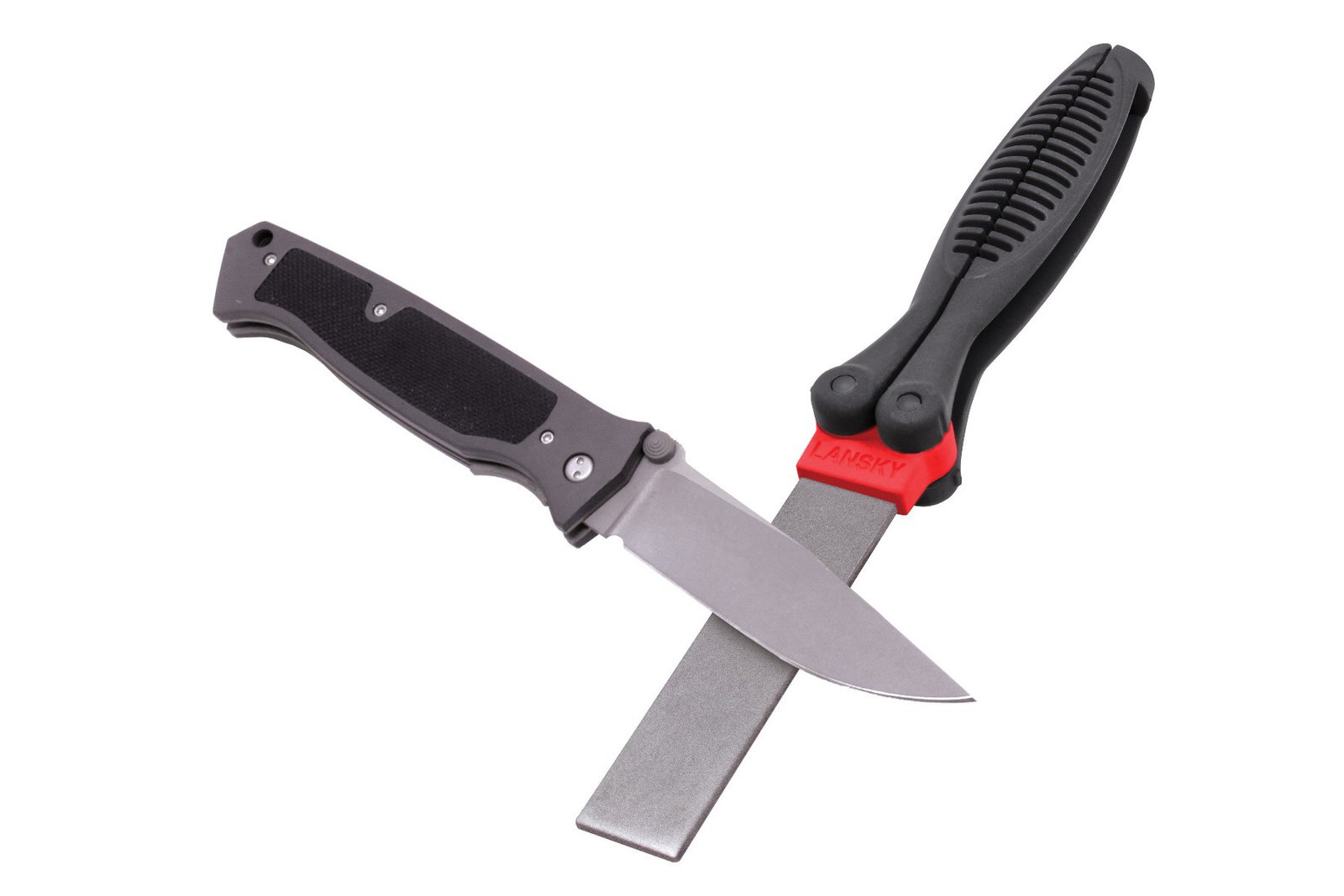 Lansky Sharpeners: FP-1260 Double-Sided Diamond Sharpening Paddle - Coarse & Fine Grit