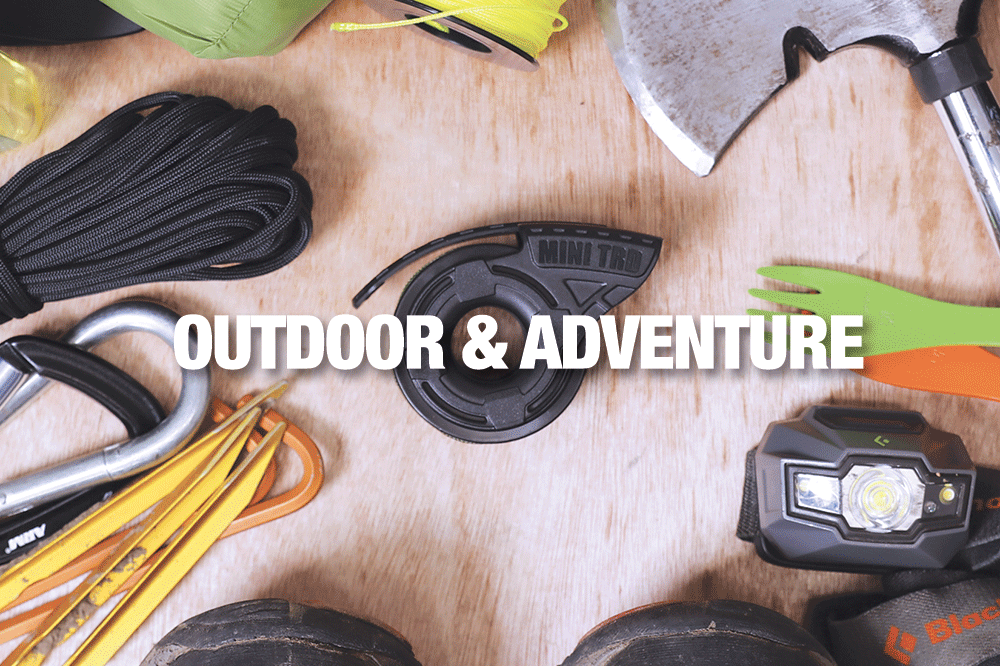 Atwood Micro Cord Dispenser - Mini TRD, 125 Ft - Black