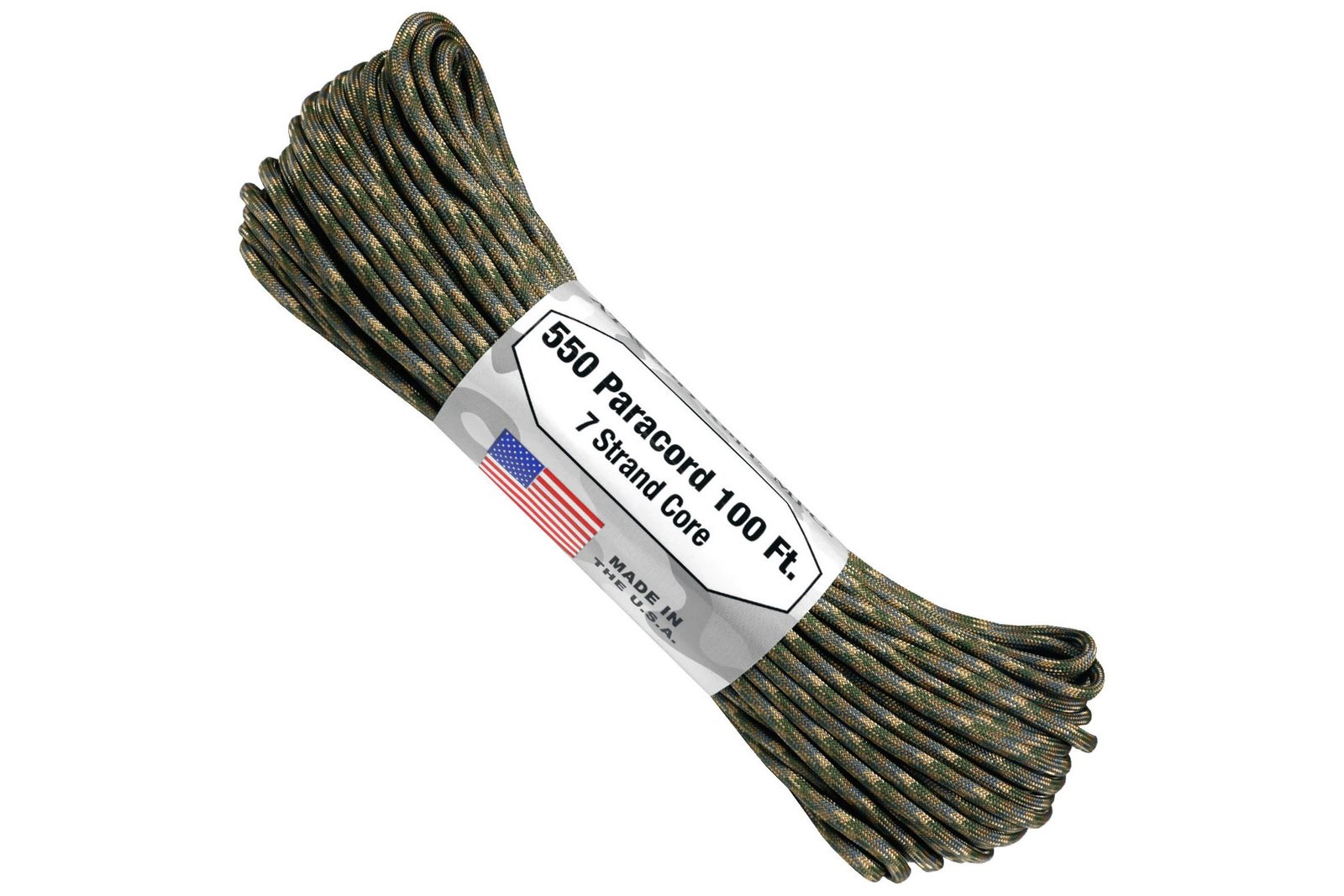 Atwood 550 - 100 Ft. - Multi Cam - 7 Strand Core Paracord