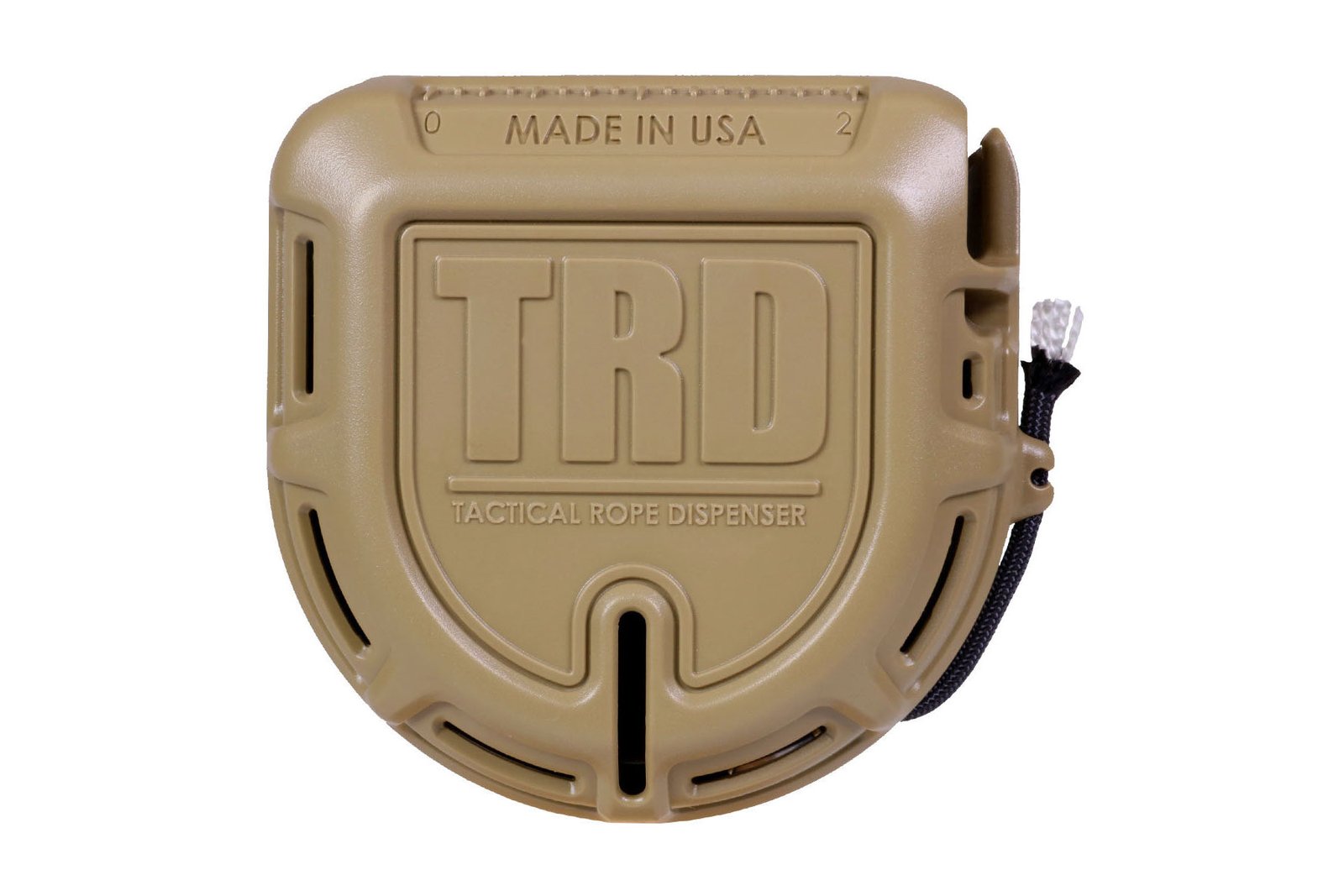 Atwood ARM TRD Tactical Rope Dispenser, 50 Ft - FDE