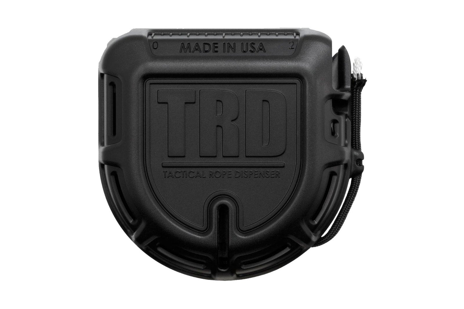 Atwood ARM TRD Tactical Rope Dispenser, 50 Ft - Black