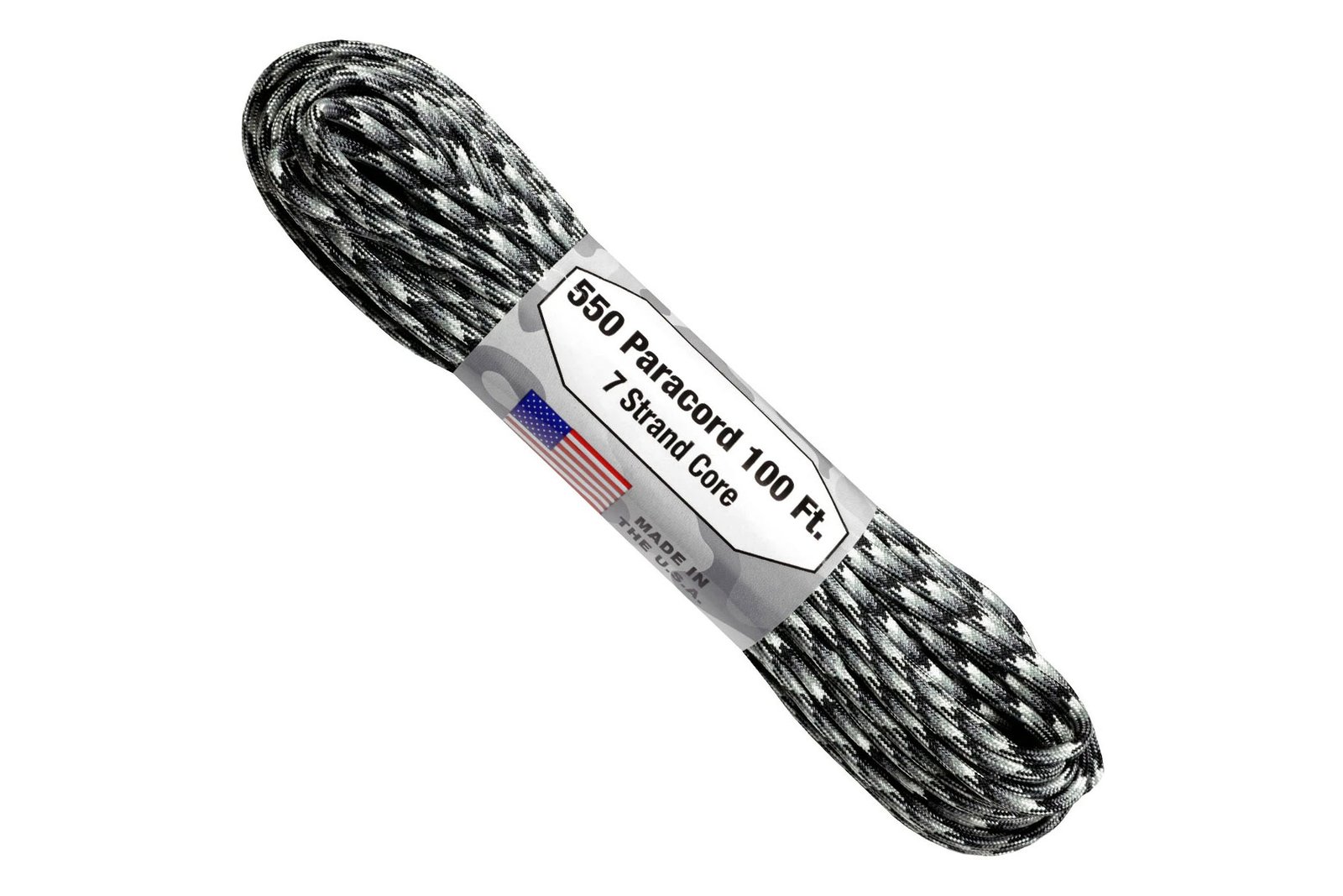 Atwood 550 - 100 Ft. - Urban Camo - 7 Strand Core Paracord
