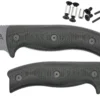 Handle Kit for AK 5.5 / AK 6.5 and AK 8 - Black Canvas Micarta