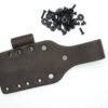#1 Leather Backer WITH Firesteel Loop, BROWN | Fits AK 5.5 / 6.5 / 8 Sheaths