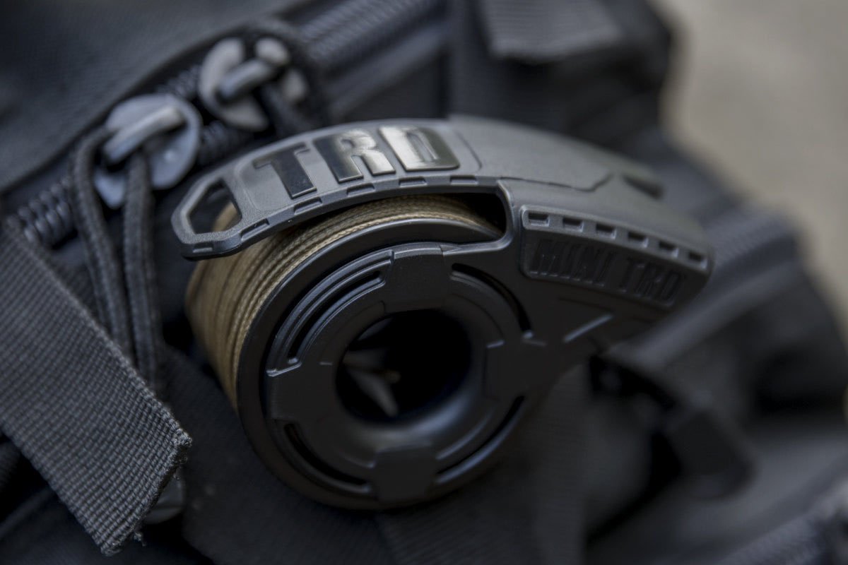 Atwood Micro Cord Dispenser - Mini TRD, 125 Ft - Black