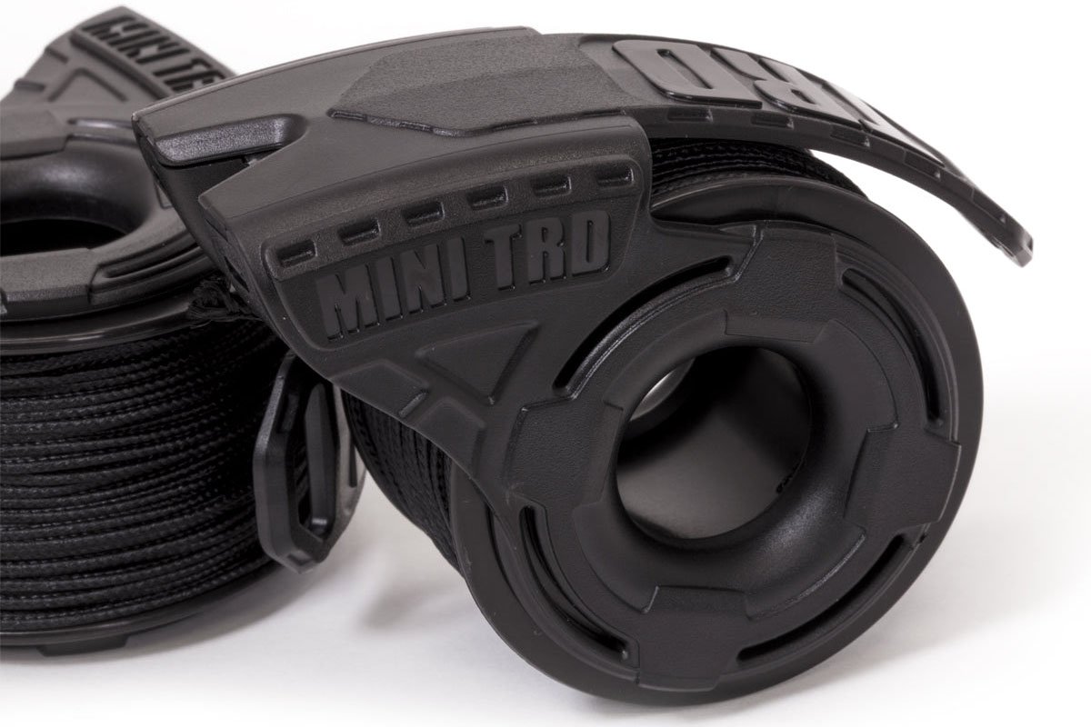 Atwood Micro Cord Dispenser - Mini TRD, 125 Ft - Black