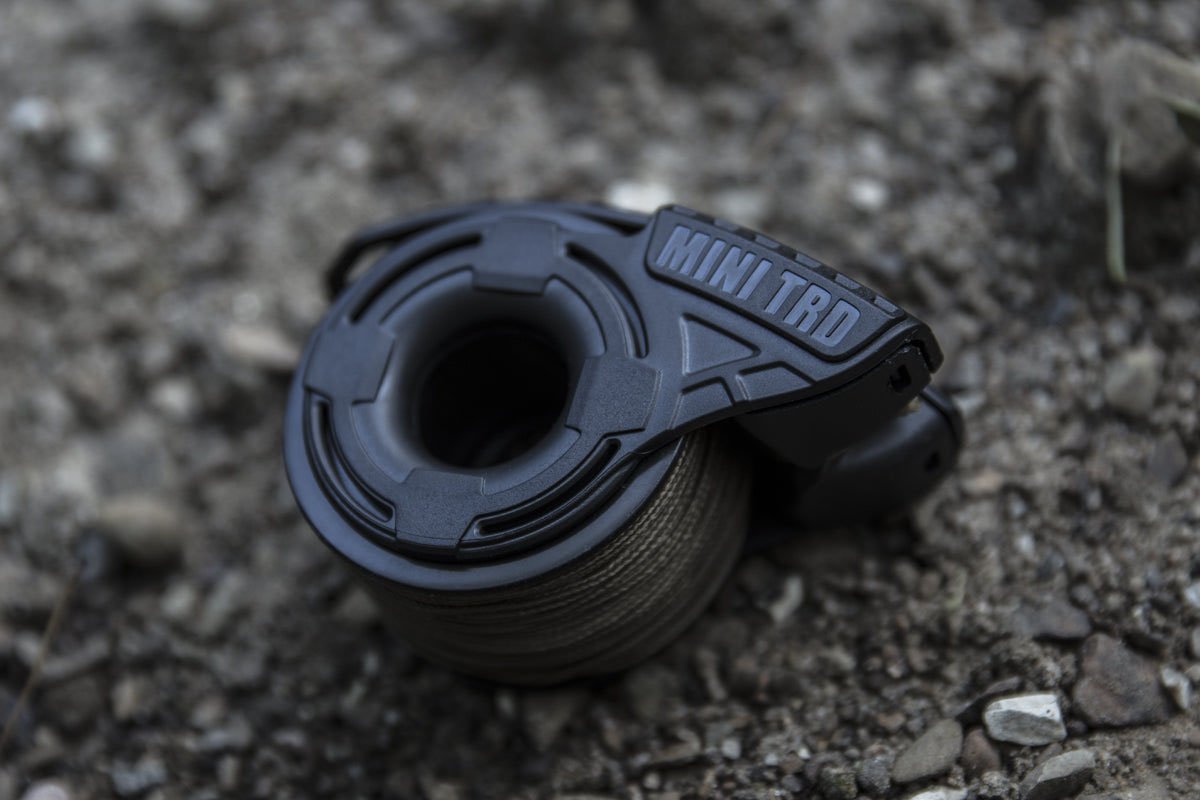 Atwood Micro Cord Dispenser - Mini TRD, 125 Ft - Black